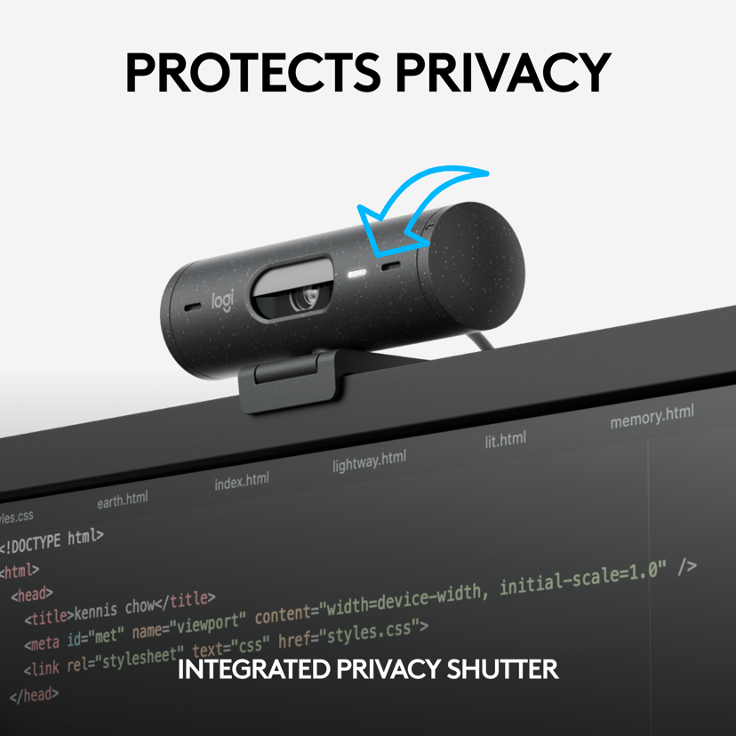 Logitech Brio 505 webcam 4 MP 1920 x 1080 Pixels USB Zwart