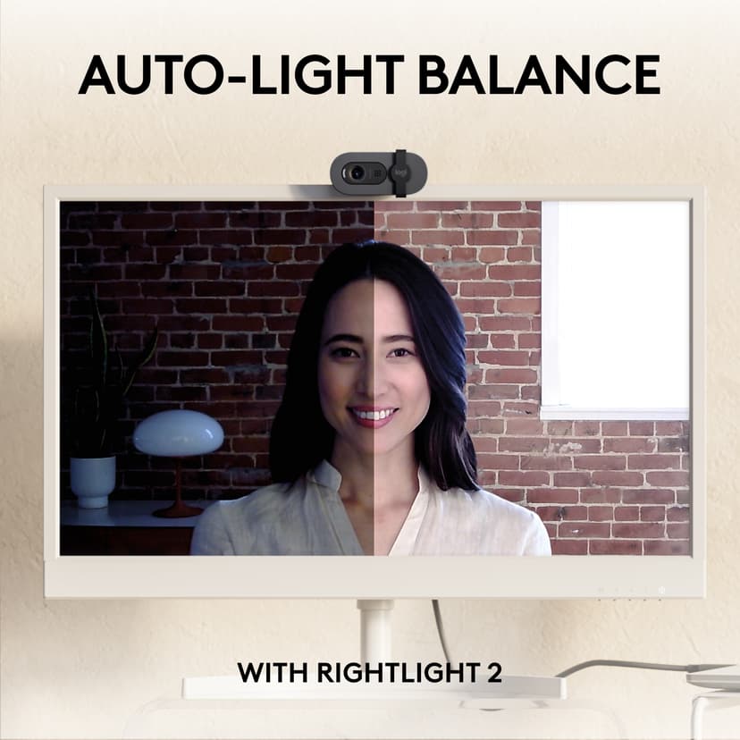 Logitech Logi Webcam - Brio 105 Full Hd 1080p Cam