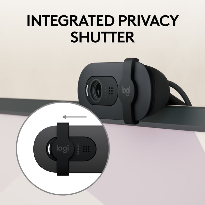 Logitech Logi Webcam - Brio 105 Full Hd 1080p Cam