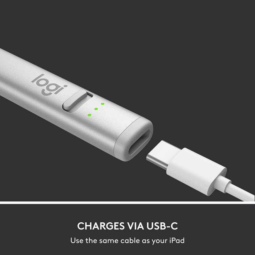 Logitech Crayon Usb-c Silver Hopea