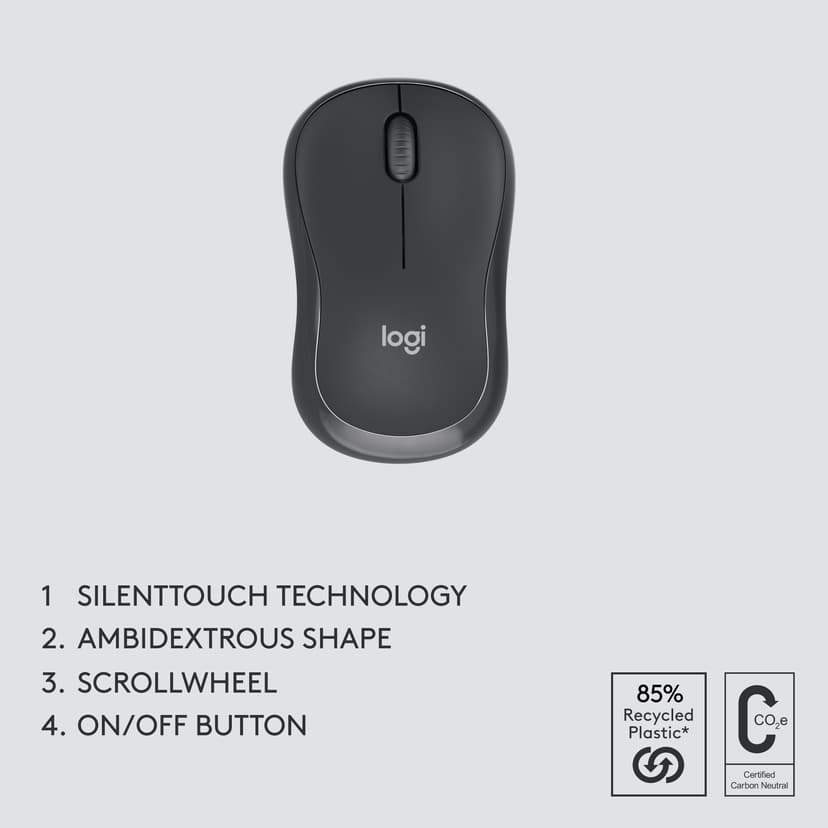 Logitech MK370 Combo for Business Langaton Pohjoismainen