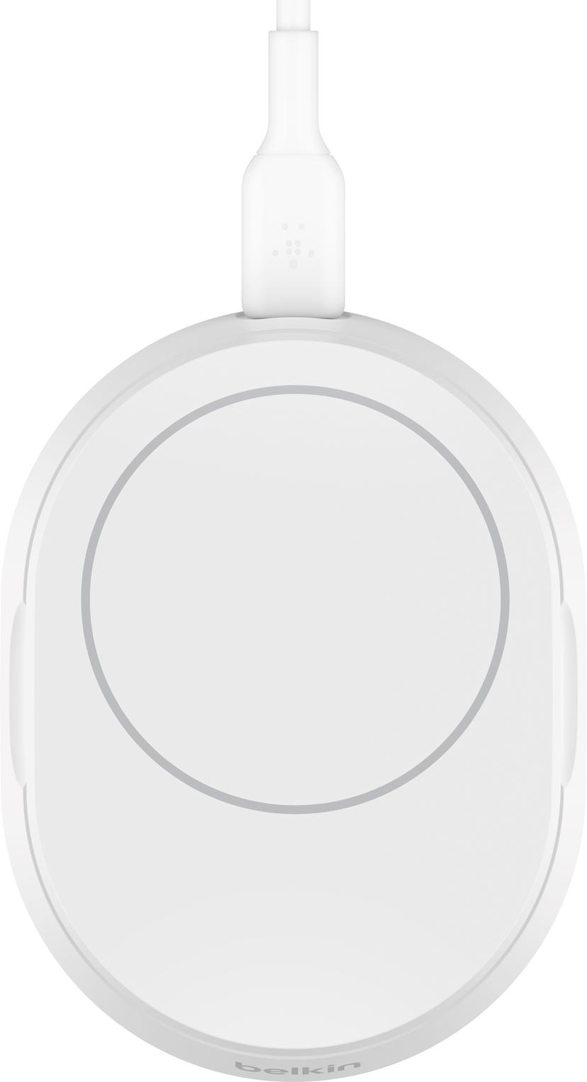 Belkin Convertible Qi2 15w Magnetic Charging Stand 1.5m Valkoinen