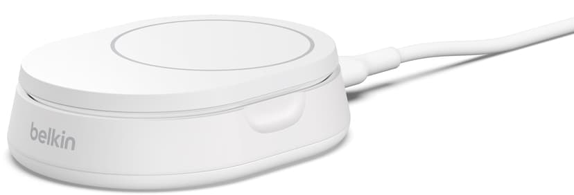 Belkin Convertible Qi2 15w Magnetic Charging Stand 1.5m Hvit