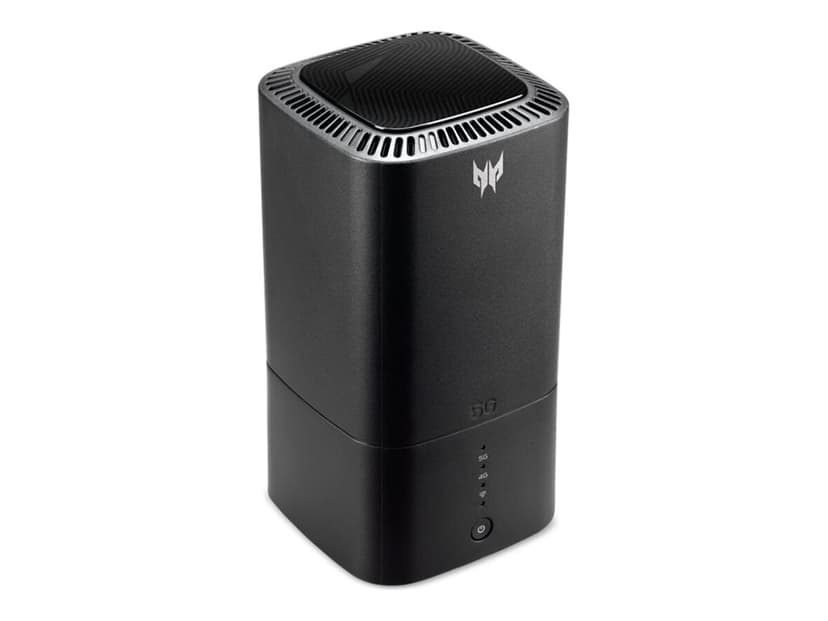 Acer Predator Connect X5 5G draadloze router Gigabit Ethernet Dual-band (2.4 GHz / 5 GHz) Zwart