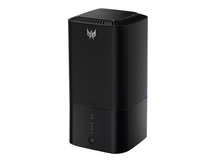 Acer Predator Connect X5 5G draadloze router Gigabit Ethernet Dual-band (2.4 GHz / 5 GHz) Zwart
