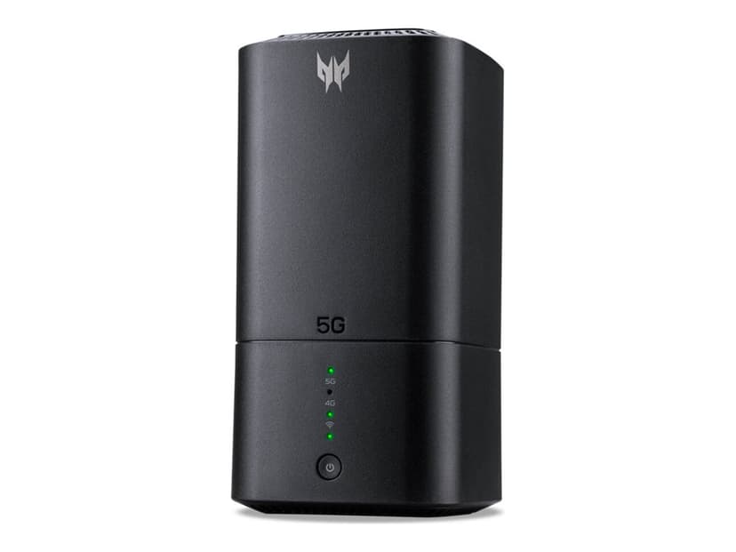 Acer Predator Connect X5 5G draadloze router Gigabit Ethernet Dual-band (2.4 GHz / 5 GHz) Zwart