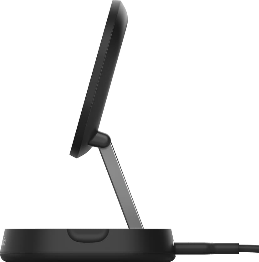Belkin Convertible Qi2 15w Magnetic Charging Stand 1.5m Zwart