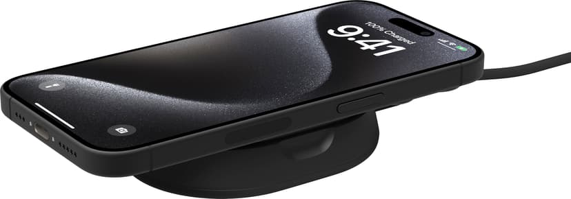 Belkin Convertible Qi2 15w Magnetic Charging Stand 1.5m Zwart
