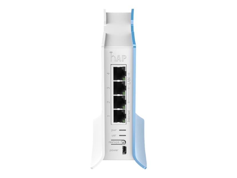 Mikrotik RB941-2ND-TC draadloos toegangspunt (WAP) 300 Mbit/s Blauw, Wit