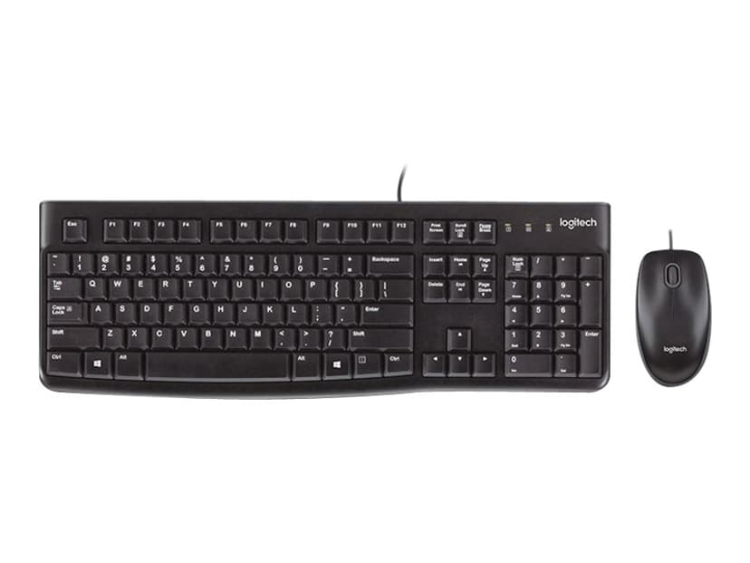 Logitech Desktop MK120 Kabel Nordic