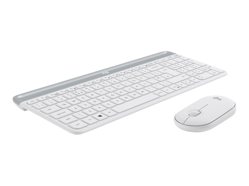 Logitech Slim Wireless Combo MK470 Trådløs Nordisk