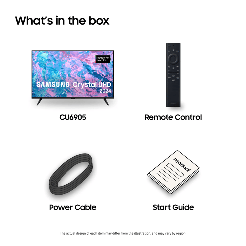Samsung TU50CU6905K 50" 4K LED Smart-TV - (Löytötuote luokka 2)