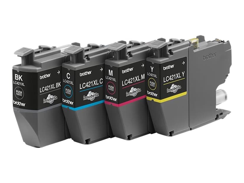 Brother Musteiden Monipakkaus LC421XLVALDR 500 sivua - DCP-J1050 - DCP-J1050