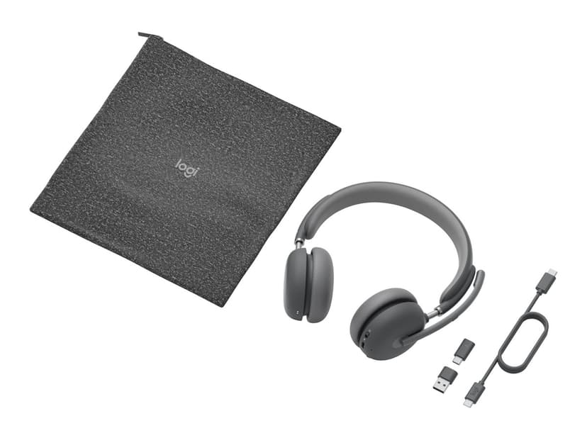 Logitech Zone Wireless 2 USB Type-C Microsoft Teams Grafiitti