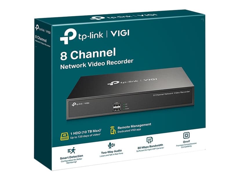 TP-Link Vigi NVR1008H 8-Channel NVR