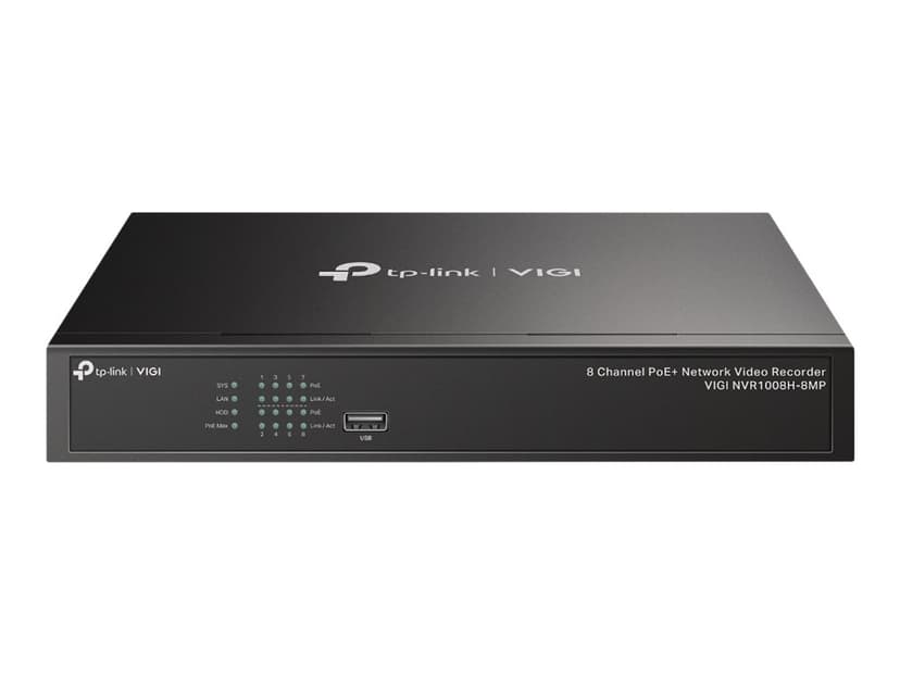 TP-Link Vigi NVR1008H 8-Channel PoE NVR