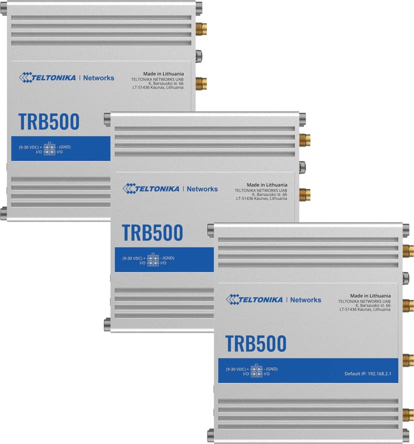 Teltonika TRB500 Industrial 5G Gateway 3-pack