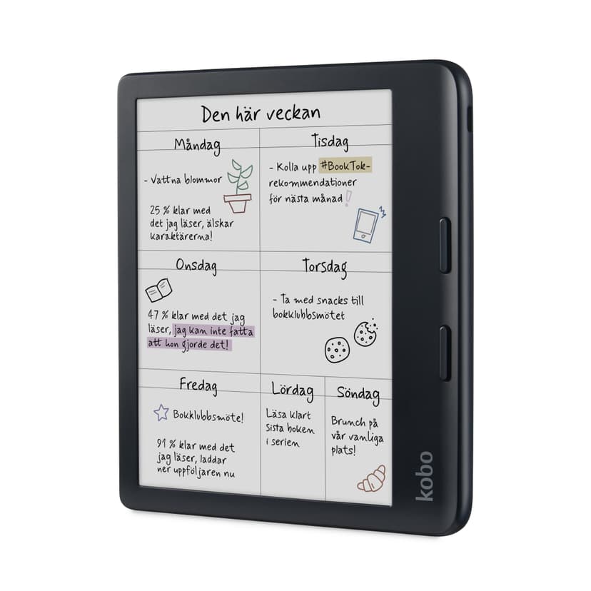Kobo Libra Colour - Black (N428-KU-BK-K-CK)