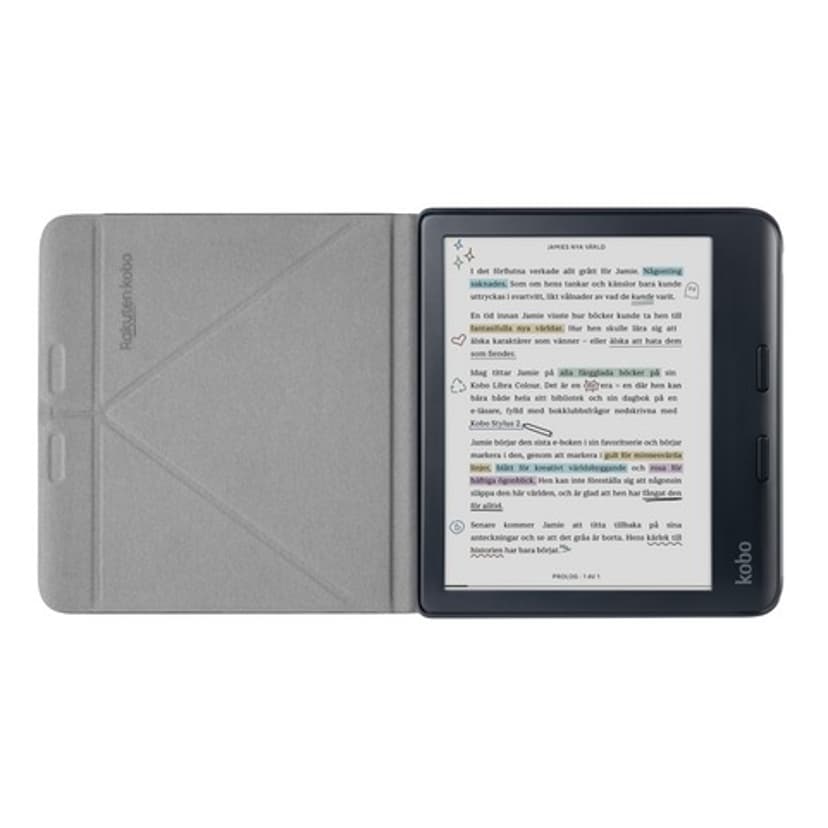Kobo Rakuten Kobo SleepCover e-bookreaderbehuizing 17,8 cm (7") Folioblad Zwart