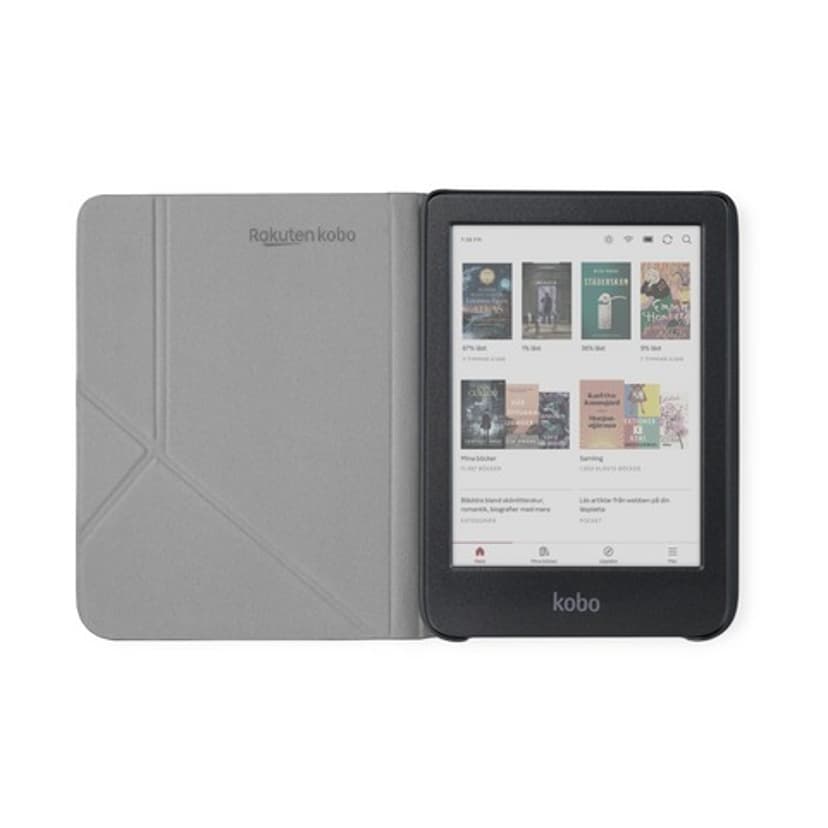 Kobo Rakuten Kobo SleepCover e-kirjan lukijalaitteen suojakotelo 15,2 cm (6") Folio-kotelo Musta