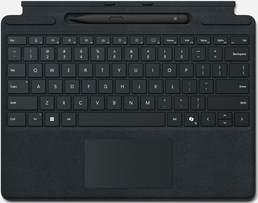 Microsoft Type Cover + Slim Pen 2 Microsoft Surface Pro 10 Musta