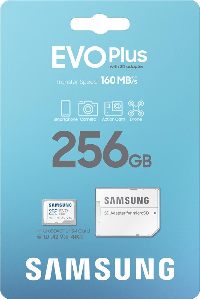 Samsung EVO Plus (2024) 256GB MicroSDXC UHS-I