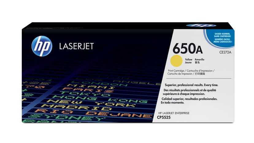HP Toner Gul 650A 15K - CE272A