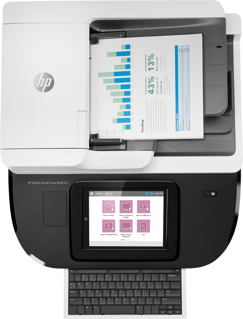 HP Digital Sender Flow 8500 FN2 A4