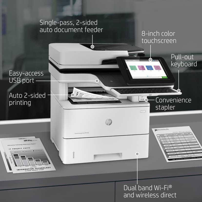 HP LaserJet Enterprise Flow MFP M528z A4