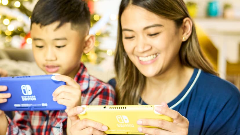 Nintendo Switch Lite bärbara spelkonsoller 14 cm (5.5") 32 GB Pekskärm Wi-Fi Blå