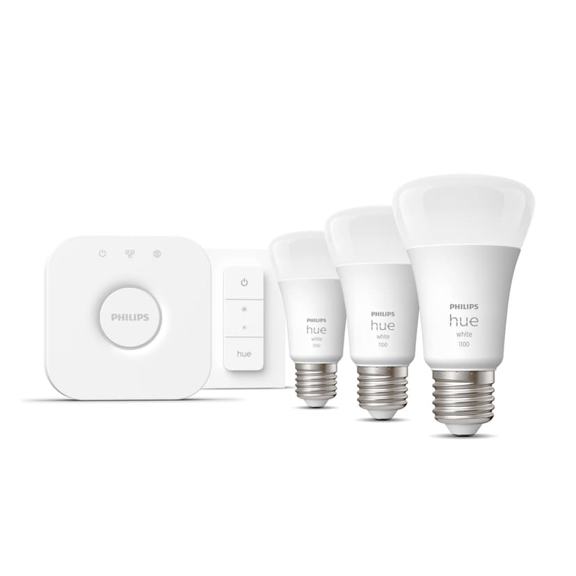 Philips Hue Startkit White 3 x E27 with remote