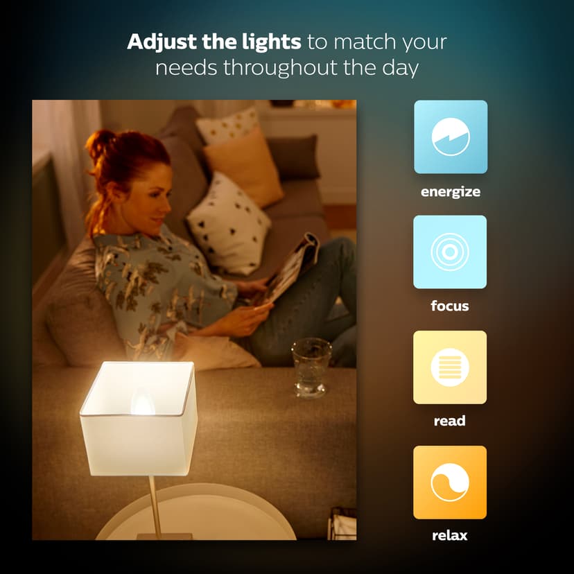 Philips Hue white ambiance Mignon - E14 lyspære
