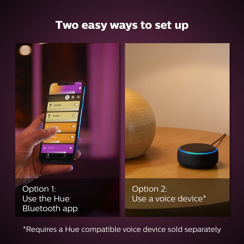 Philips Hue White and Color Ambiance 5.3W B39 2-Pack