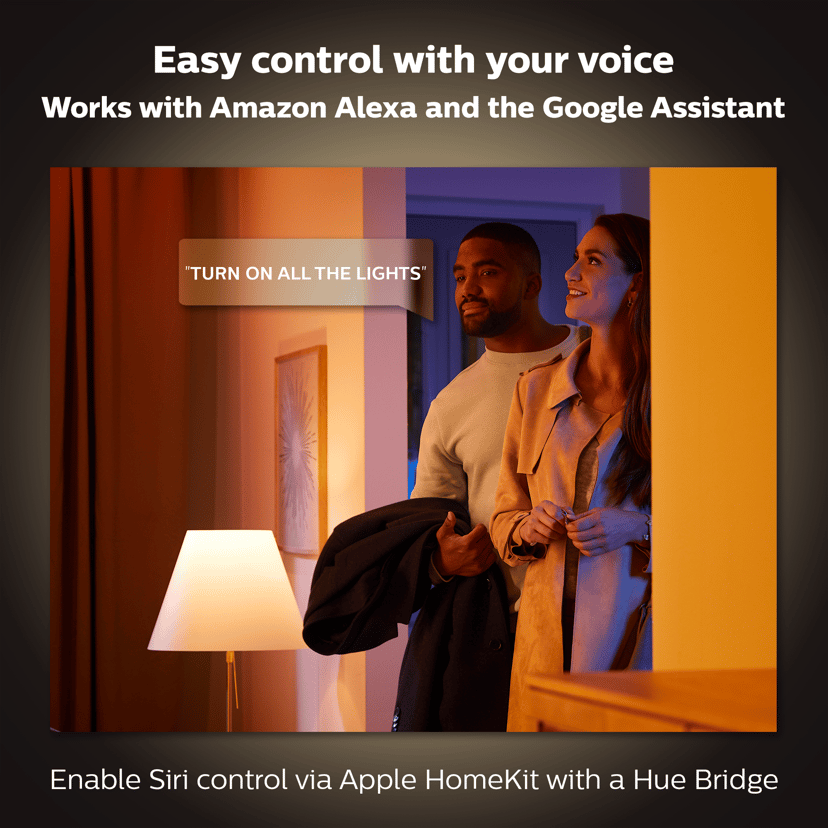Philips Hue White and Color Ambiance 5.3W B39 2-pakkaus