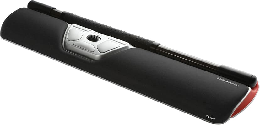 Contour Design RollerMouse Red Wireless Trådlös RF + Bluetooth Rullstav Svart