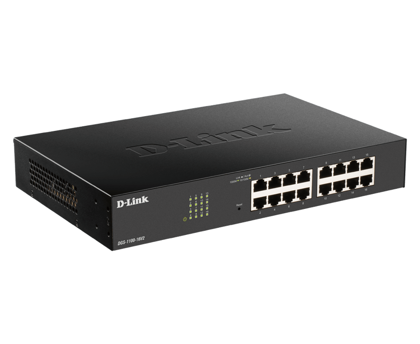 D-Link DGS 1100 v2 24-Port Smart PoE Switch 100W
