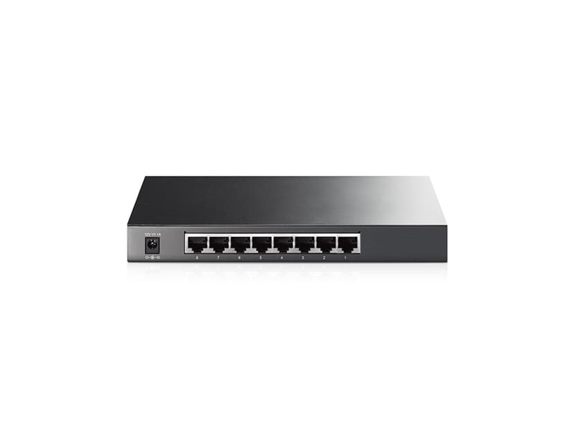 TP-Link JetStream TL-SG2008 nätverksswitchar hanterad L2/L2+ Gigabit Ethernet (10/100/1000) Svart