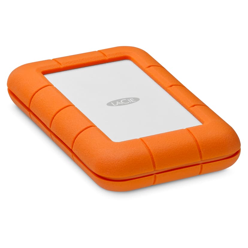LaCie Rugged 5TB Mobile Drive Grå, Gul