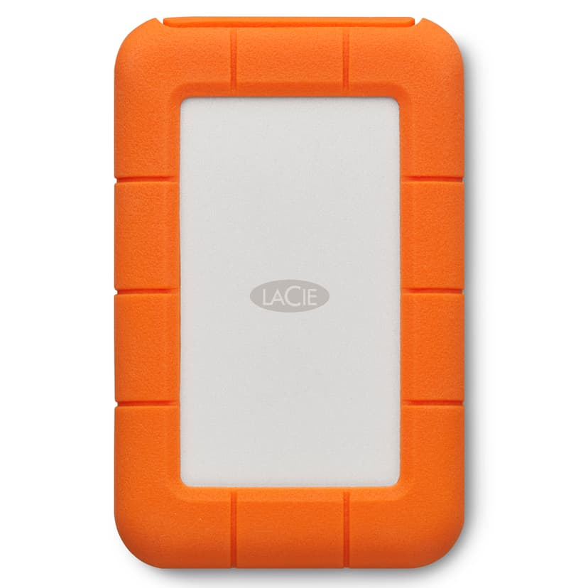 LaCie Rugged 5TB Mobile Drive Grå, Gul