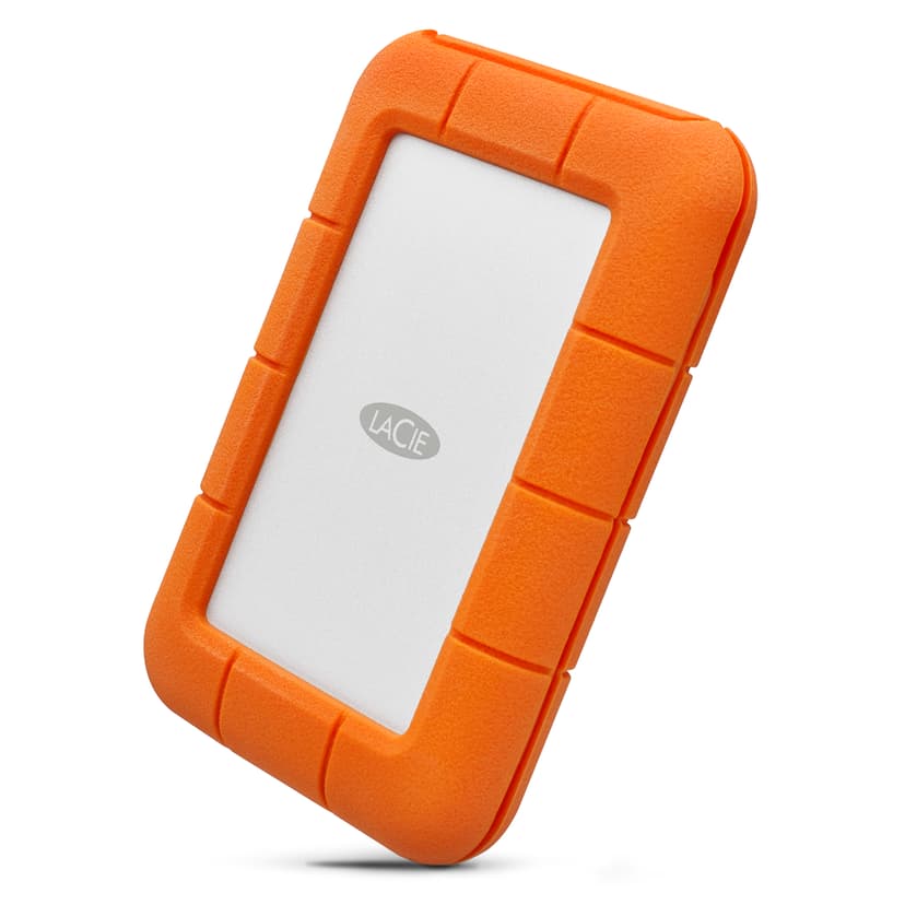 LaCie Rugged 5TB Mobile Drive Grå, Gul