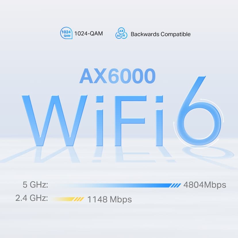 TP-Link Deco X80-5G Dual-band (2.4 GHz / 5 GHz) Wi-Fi 6 (802.11ax) Zwart 2 Intern