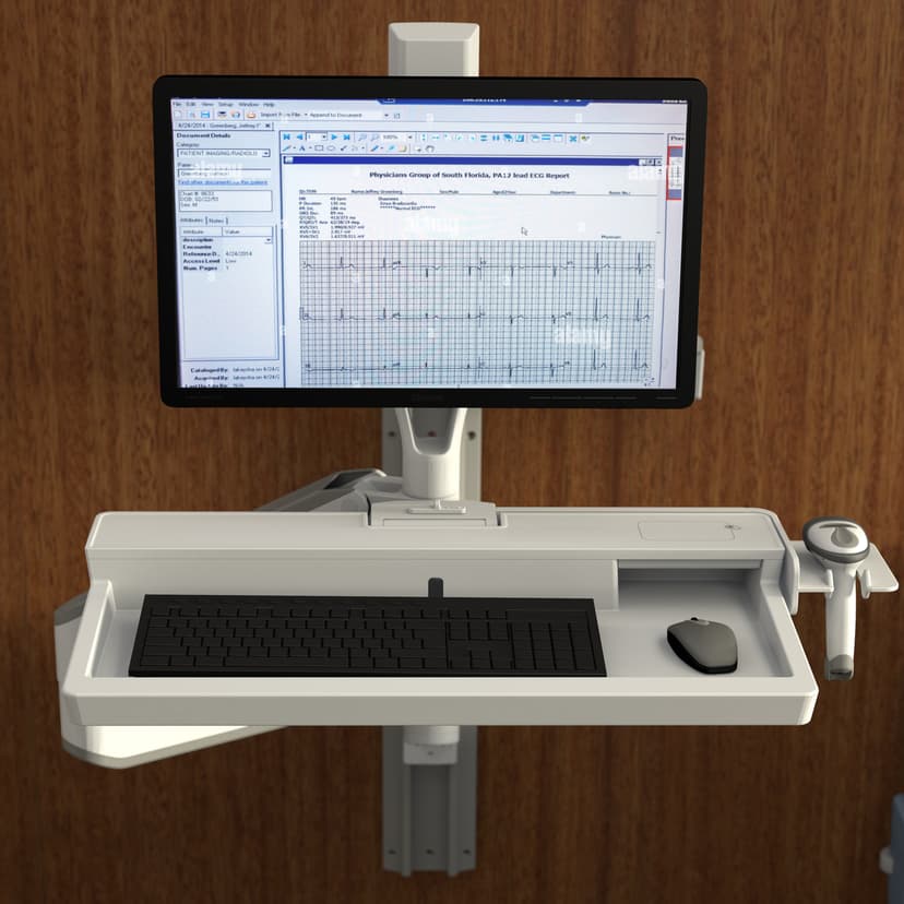 Ergotron CareFit Kombinasjonsarm Hvit