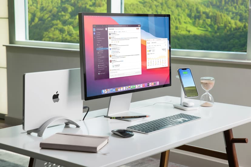 Twelve South HiRise 3 Hörlurar, Smartphone, Smartwatch Vit USB Trådlös laddning inomhus Vit 1.5m