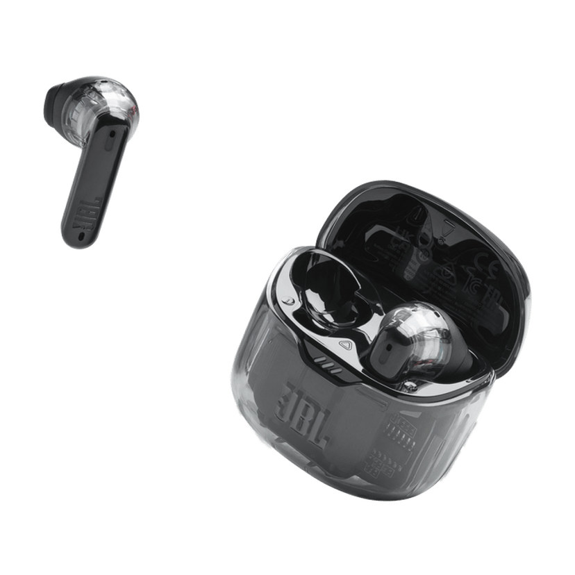JBL Tune Flex Ghost Edition Stereo Svart
