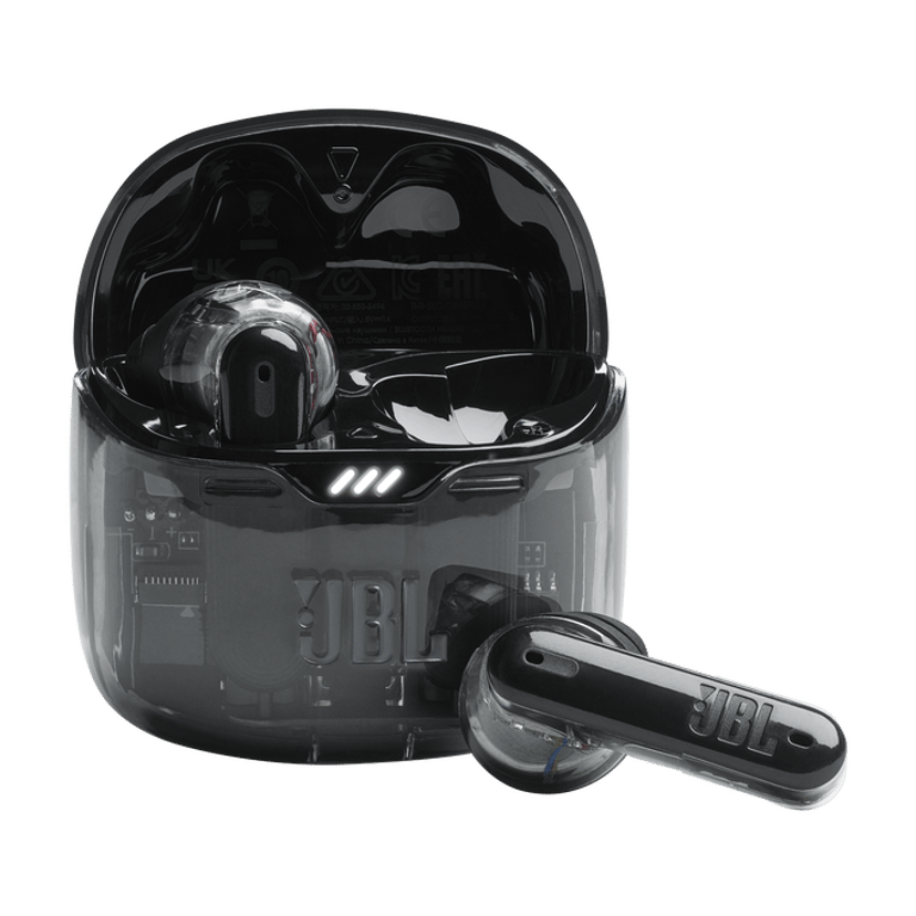 JBL Tune Flex Ghost Edition Stereo Svart