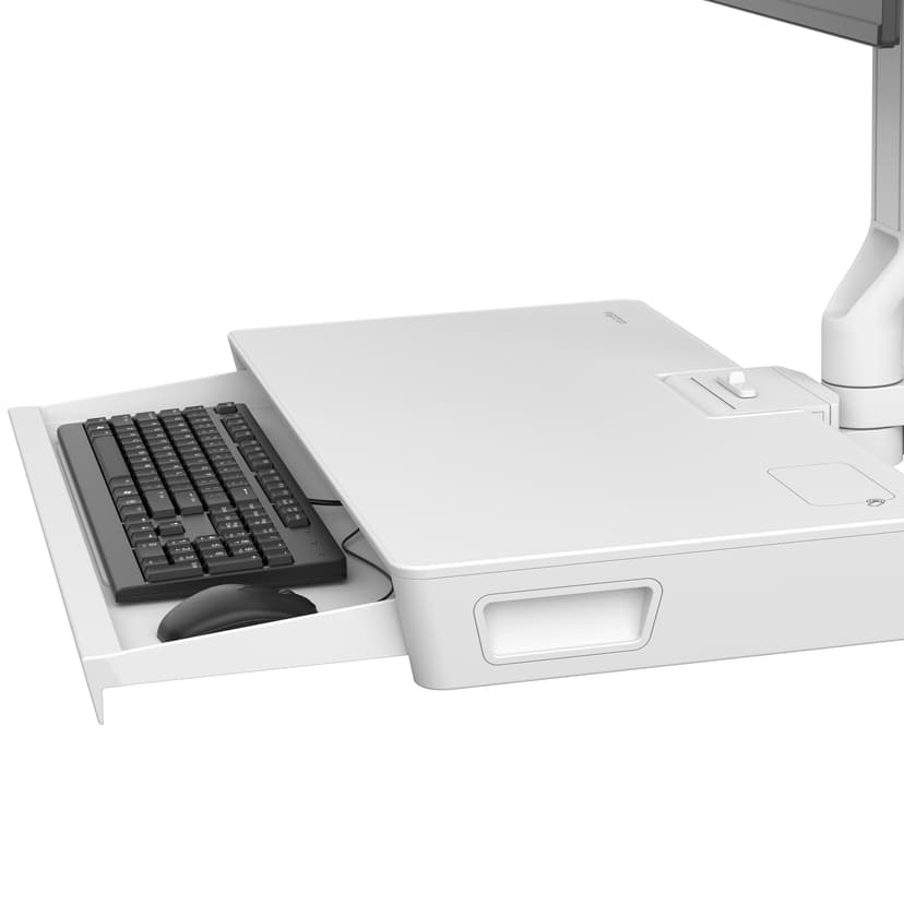 Ergotron CareFit Combisysteem Met Werkvlak Wit