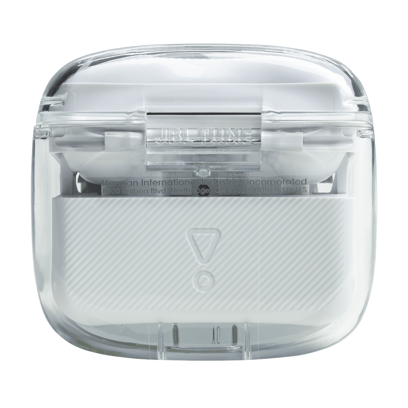 JBL Tune Flex Ghost Edition Stereo Genomskinlig, Vit