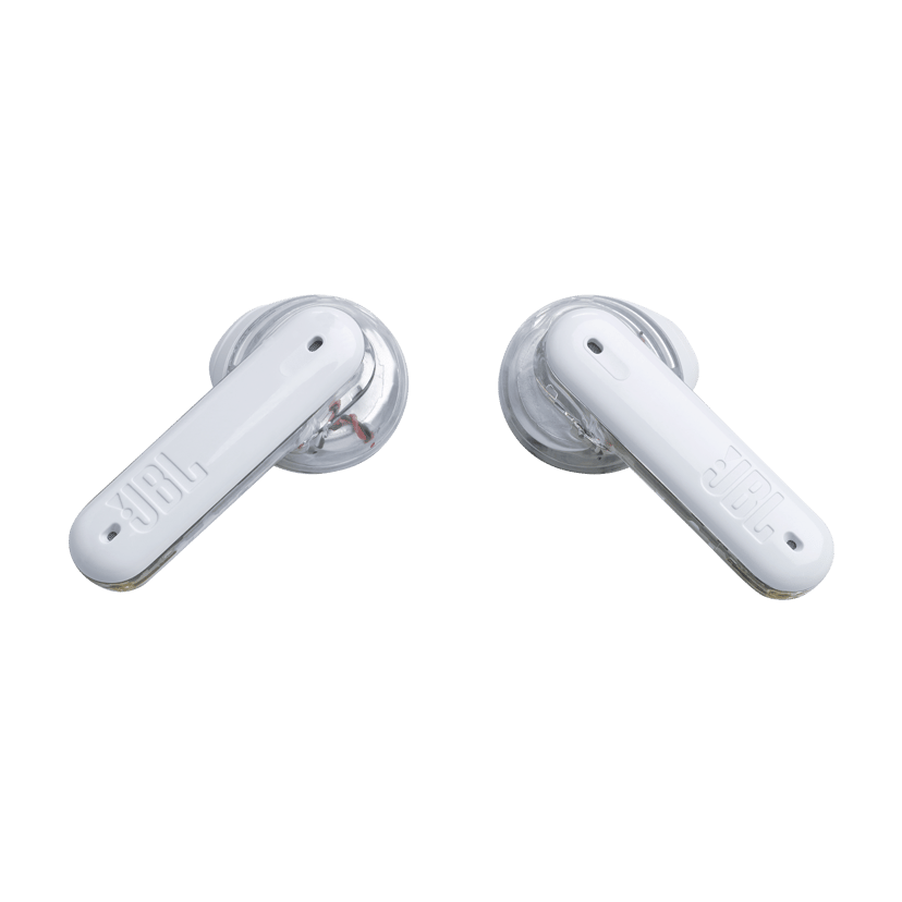 JBL Tune Flex Ghost Edition Stereo Genomskinlig, Vit