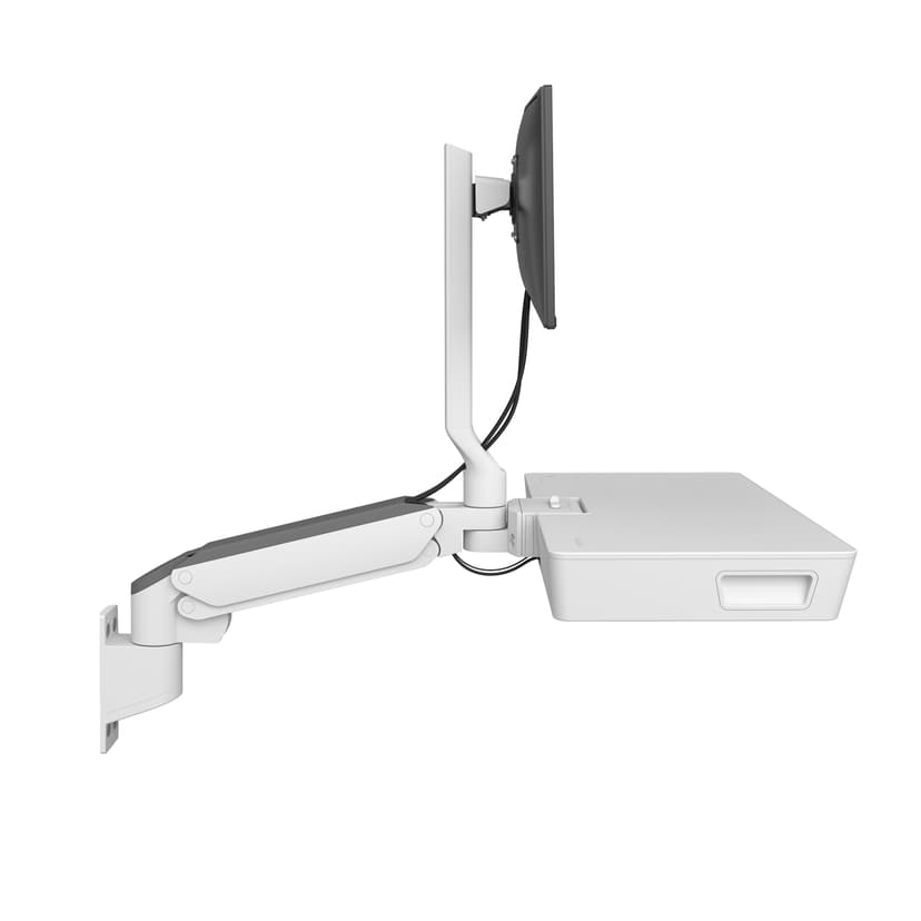 Ergotron CareFit Kombinationsarm Med Arbetsyta Vit