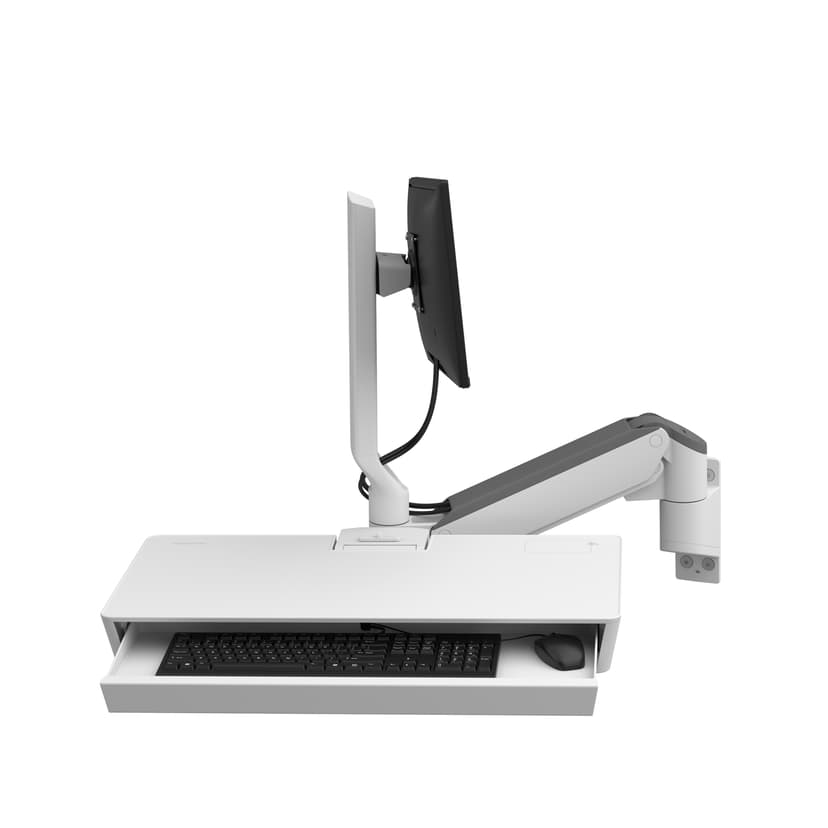 Ergotron CareFit combinatiearm Met Werkblad Wit